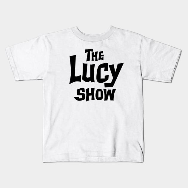 Lucy Ball Show Kids T-Shirt by Anne-Marie van Warmerdam